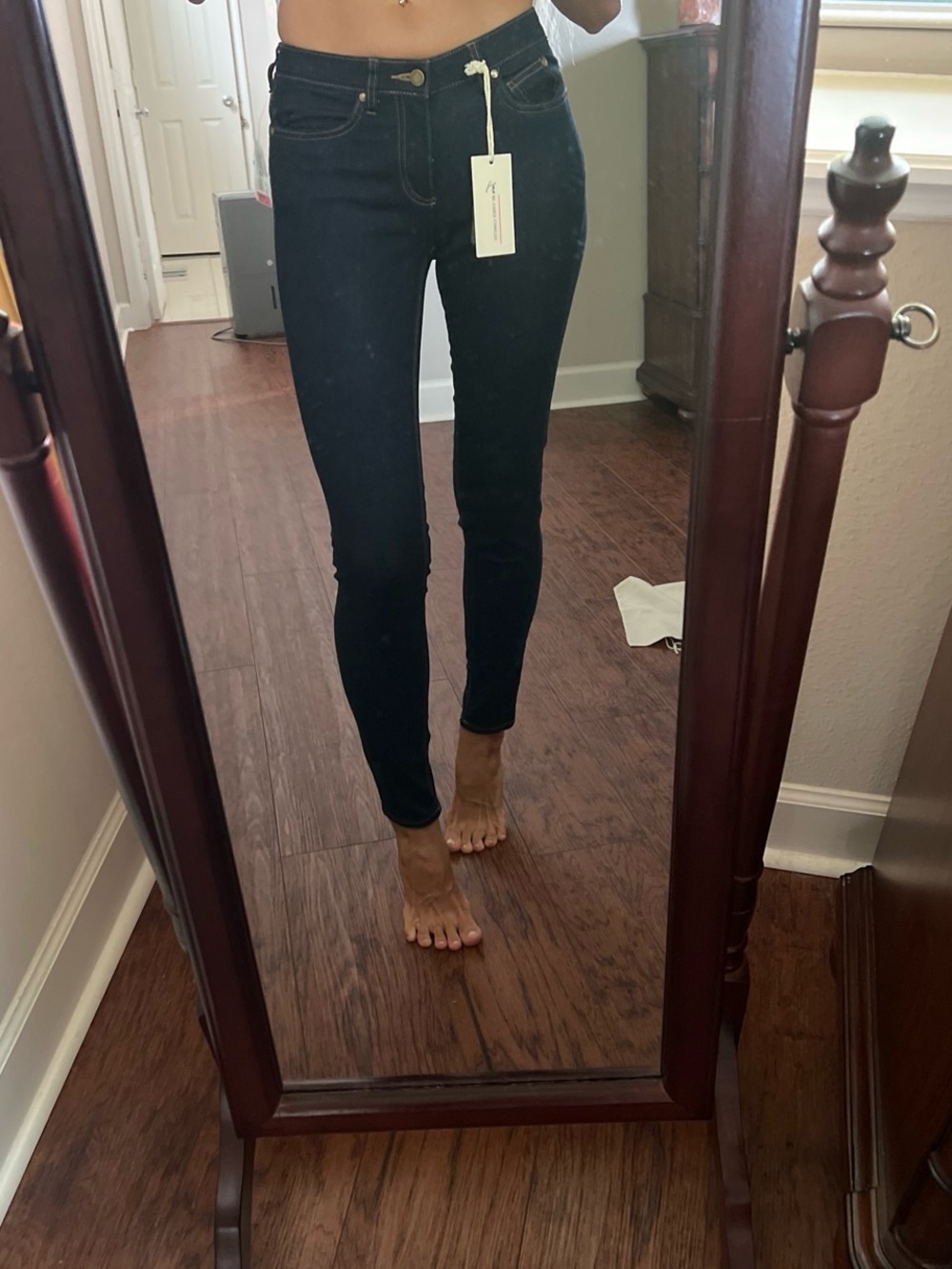 Vince Camuto Dark Navy Skinny Jeans